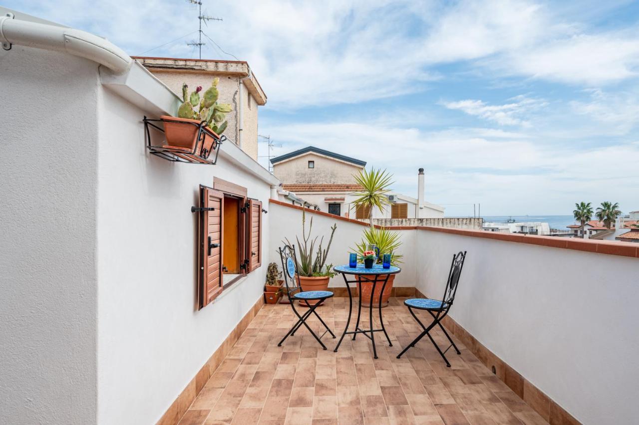 Naxos Charming Penthouse With Swimming Pool X6 Giardini Naxos Exterior foto